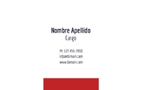 Tarjeta - Formal con Logo - 01